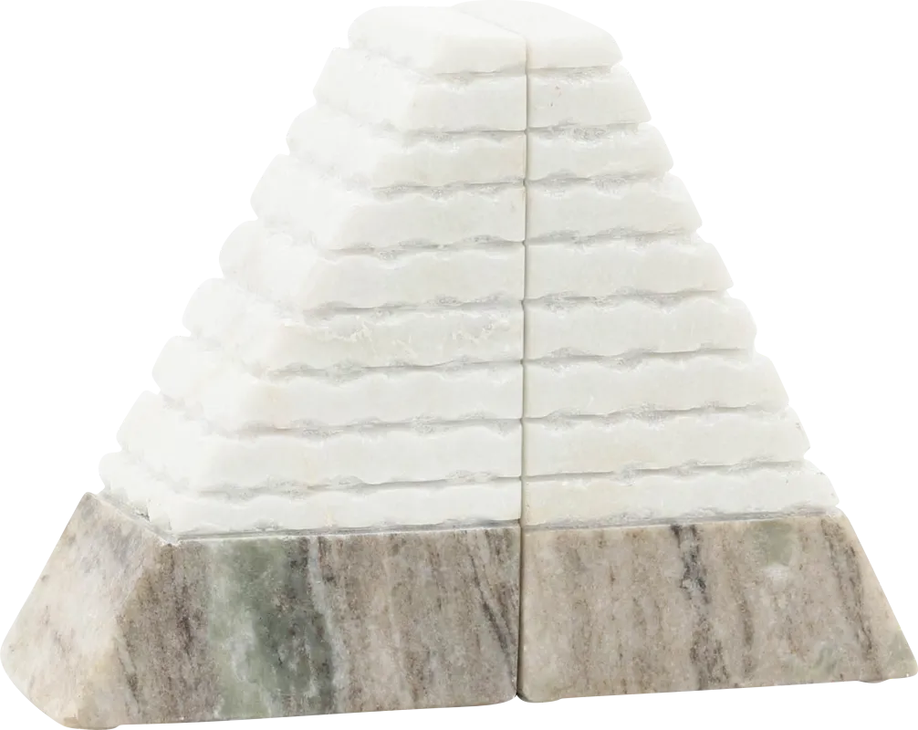 Frostbrook White Bookends