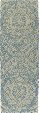 Karwick Green 3' x 10' Indoor/Outdoor Rug