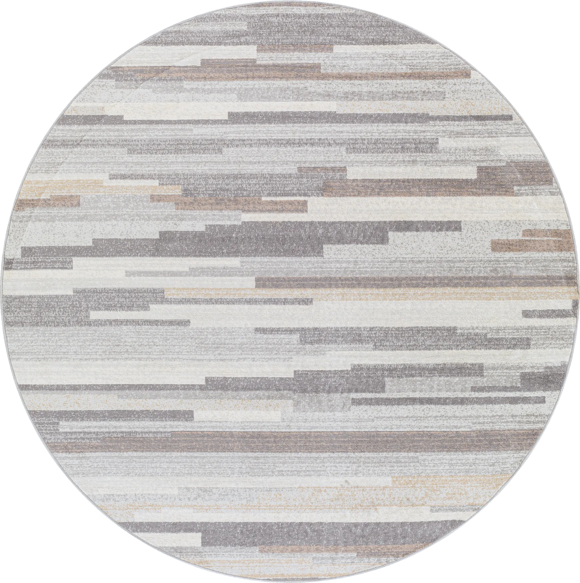 Sherbon I Gray 7'10 Round Rug - Image 1