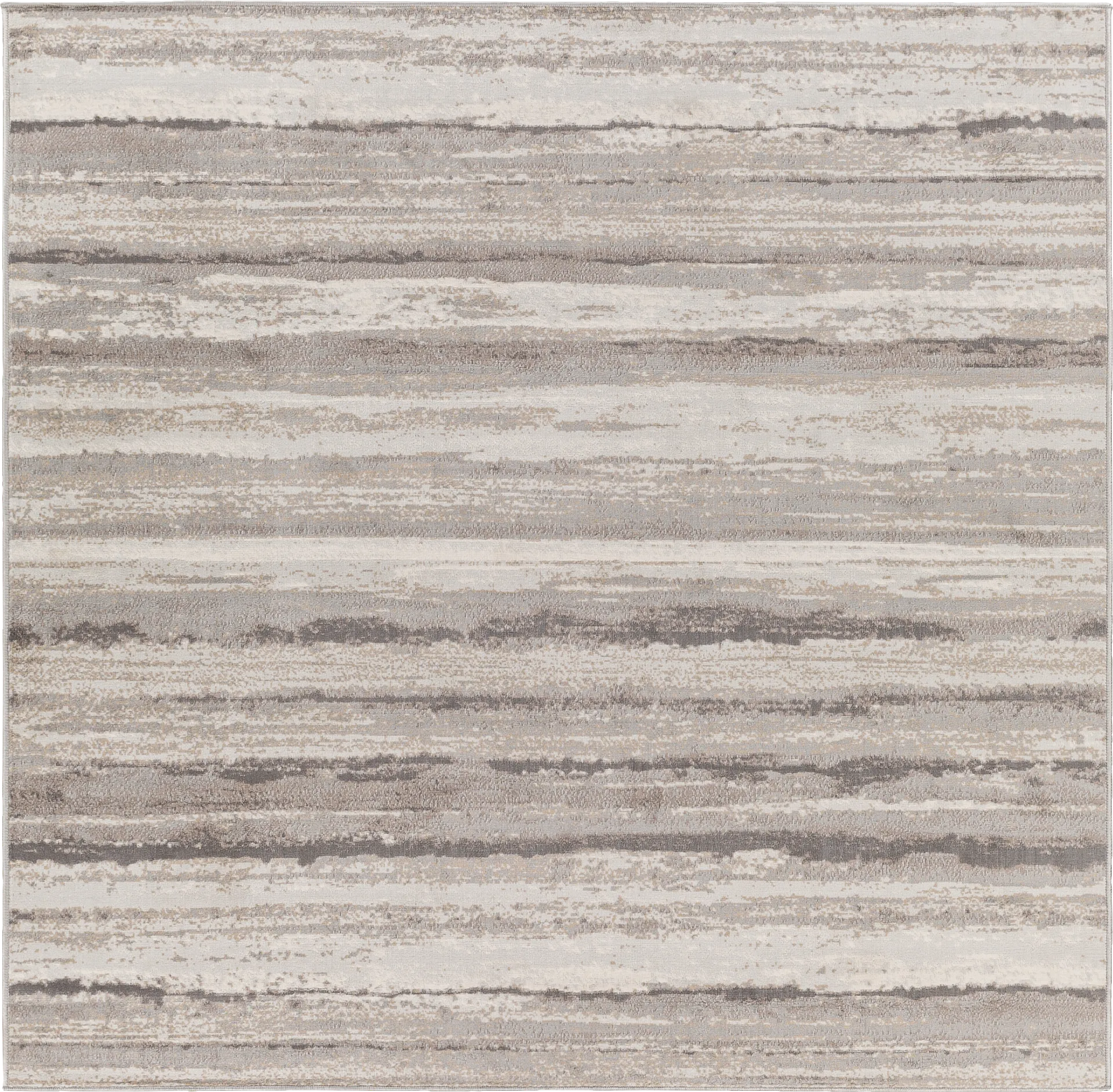 Sherbon III Gray 7'10 Square Rug - Image 1