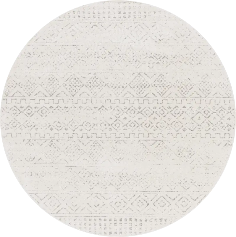 Sharease I Gray 7'10 Round Rug