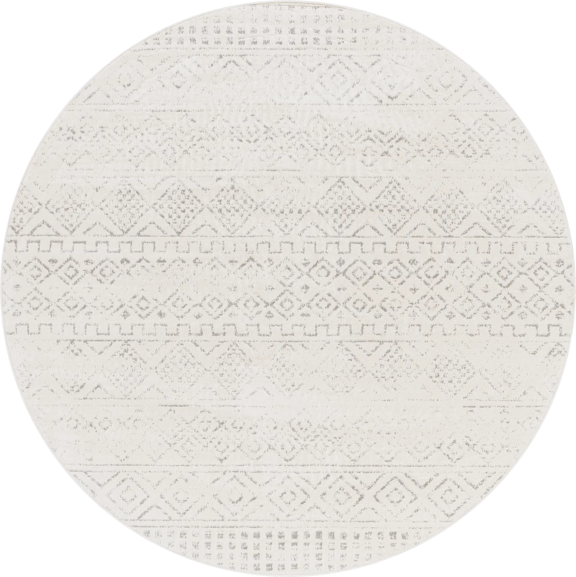 Sharease I Gray 7'10 Round Rug