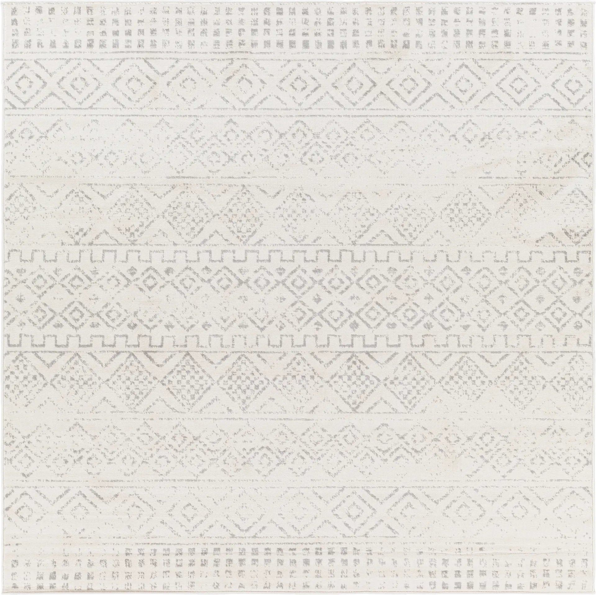 Sharease I Gray 7'10 Square Rug