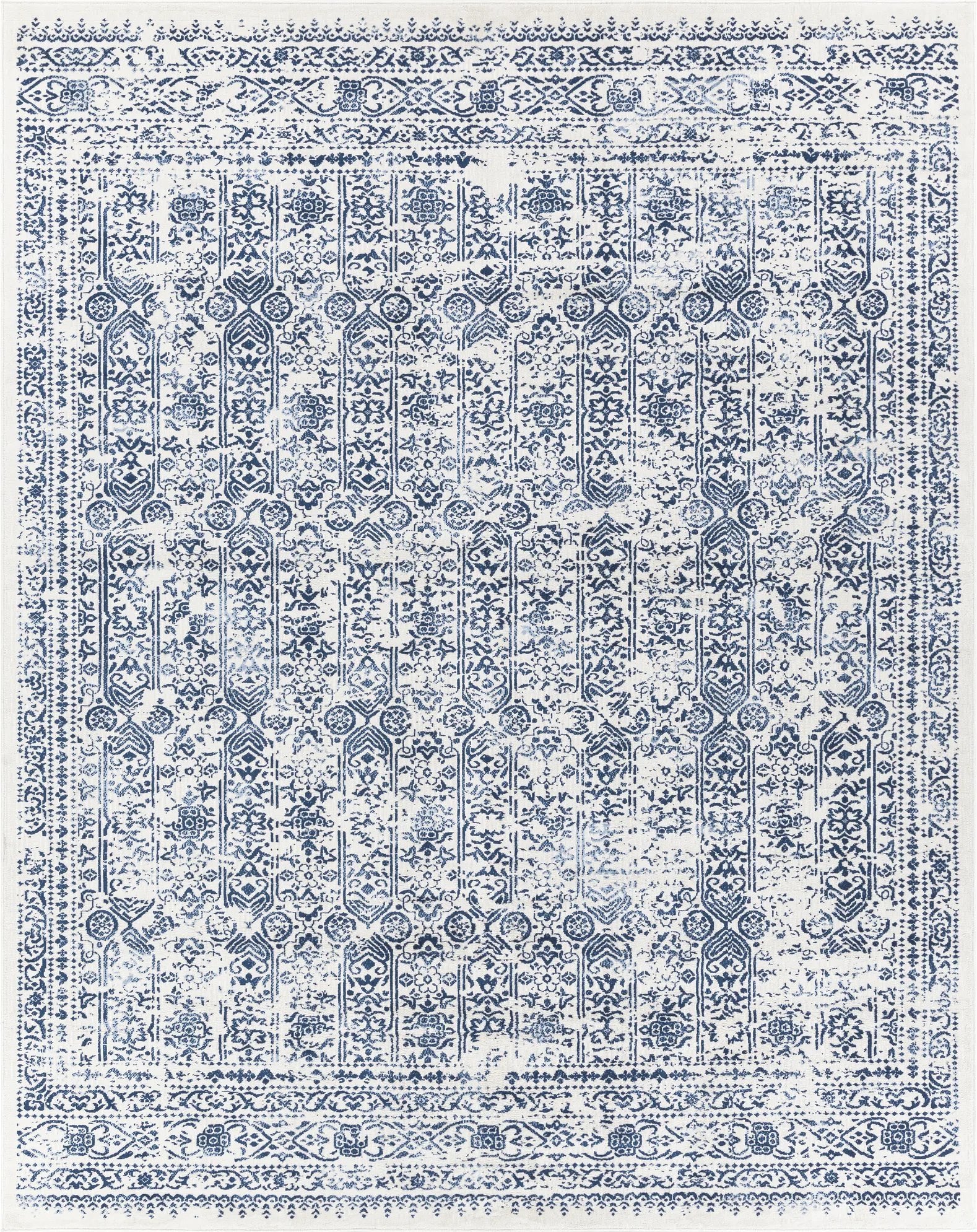 Shinnwood IV Blue 7'10 x 10' Rug - Image 1