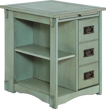 Ketura Teal End Table