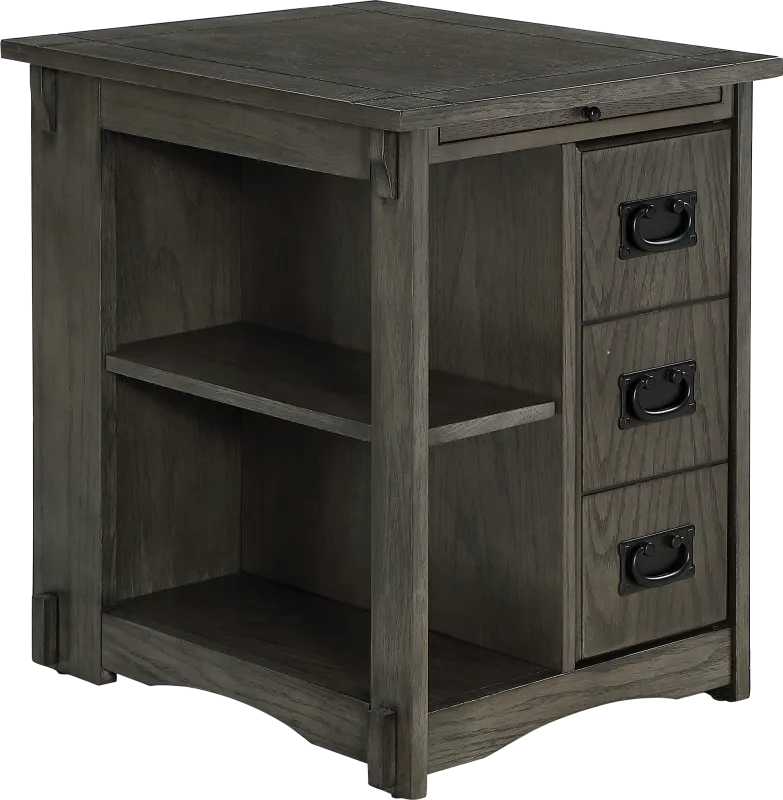 Ketura Gray End Table