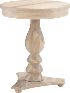 Amorette Natural Accent Table
