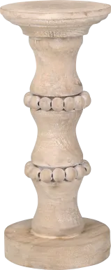 Wareingwood Beige Short Candle Holder