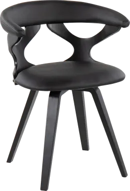 Belnera I Black Accent Chair