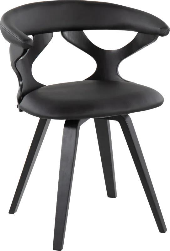 Belnera I Black Accent Chair