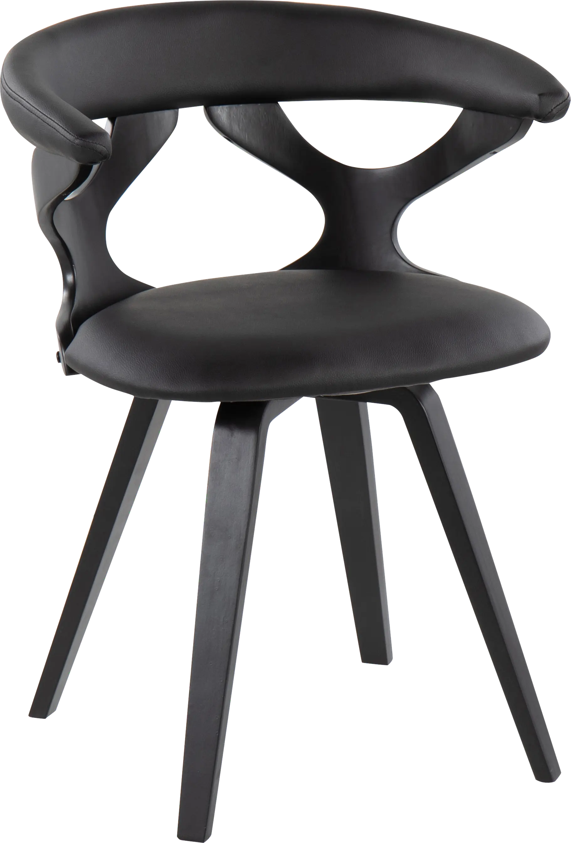 Belnera I Black Accent Chair