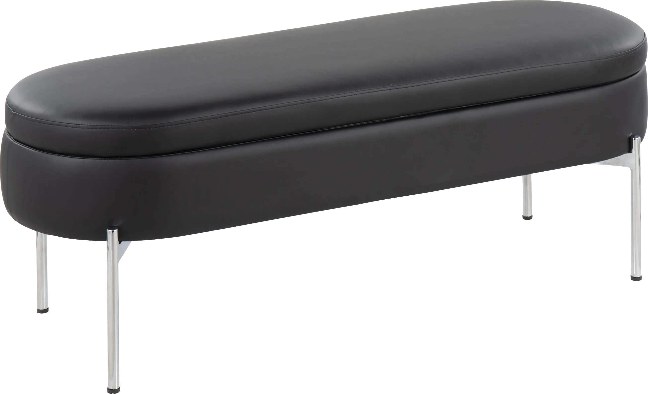 Avastele Black Accent Bench - Thumbnail - Image 1