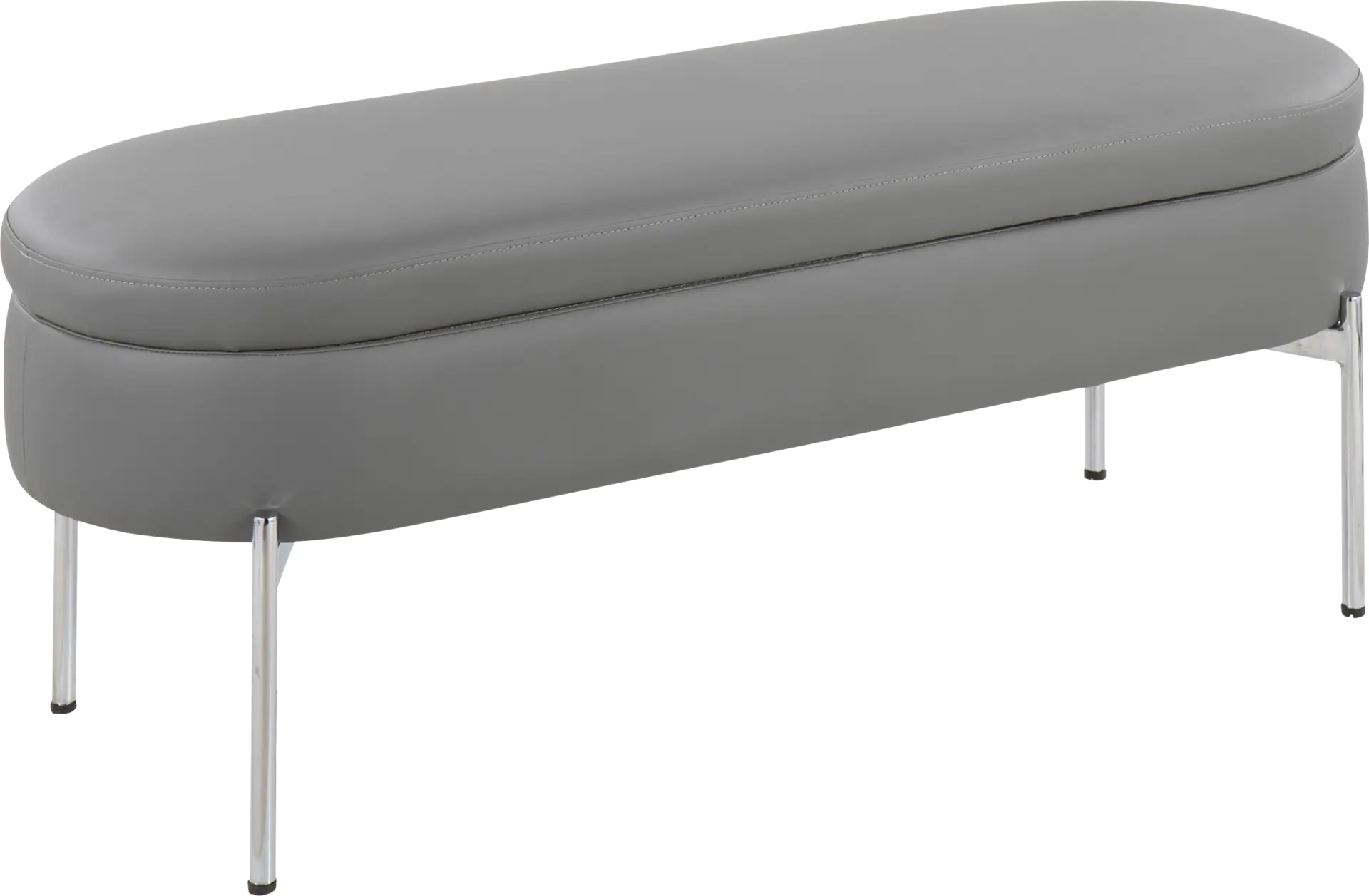 Avastele Gray Accent Bench