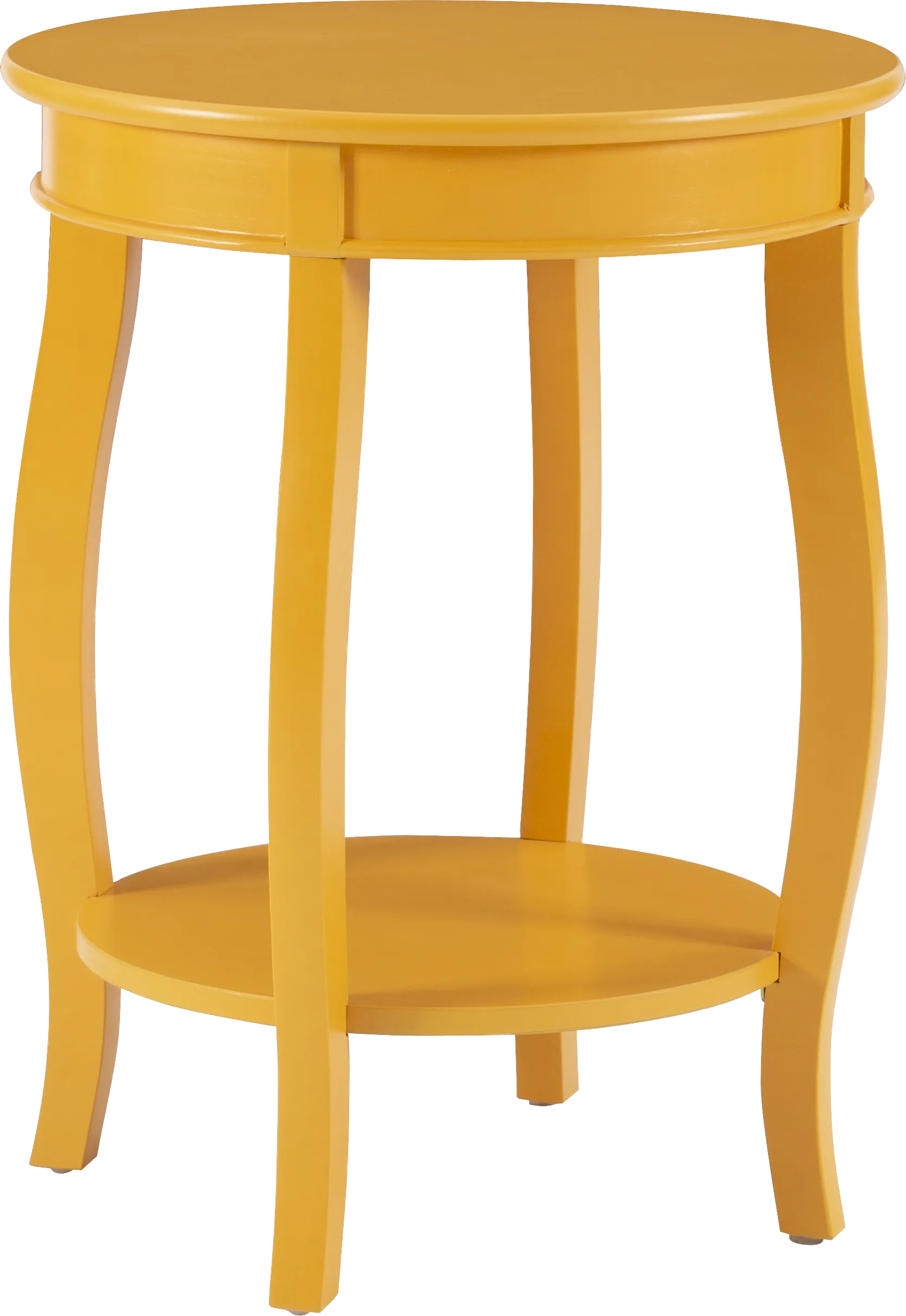 Kids Maliory Yellow Accent Table