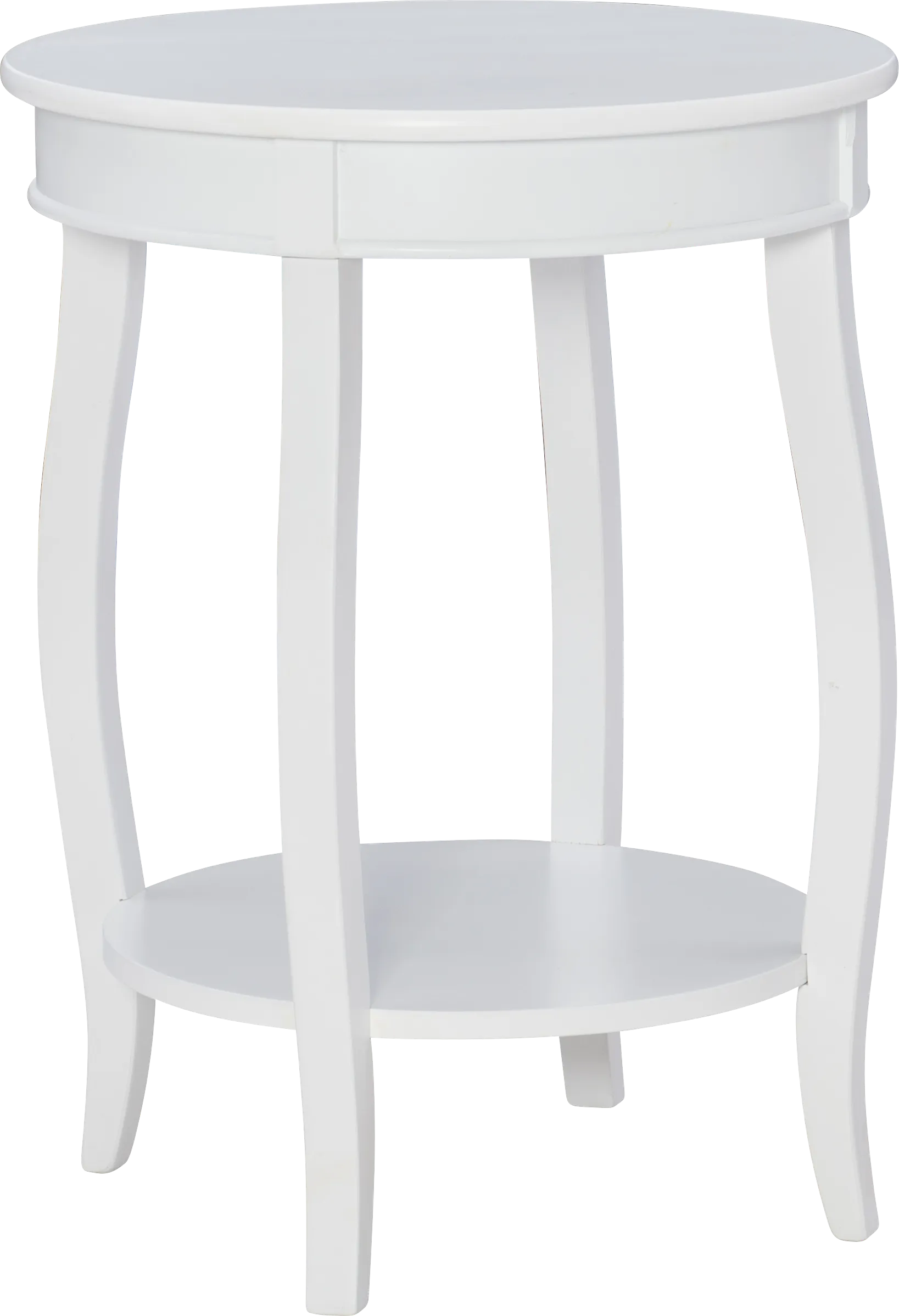 Kids Maliory White Accent Table - Thumbnail - Image 1