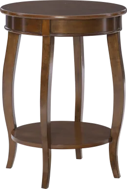 Kids Maliory Brown Accent Table