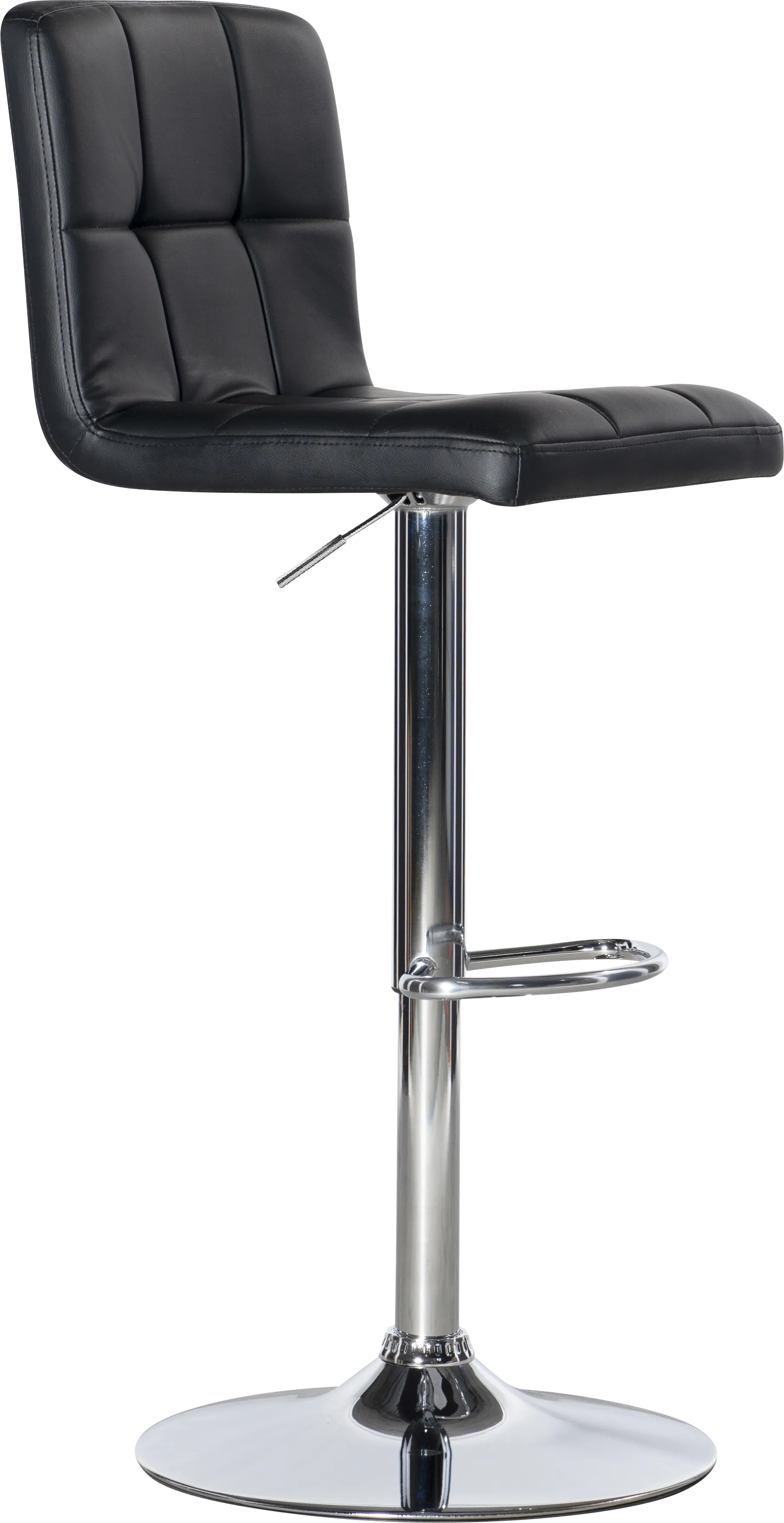 Cercis Black Desk Stool - Thumbnail - Image 1