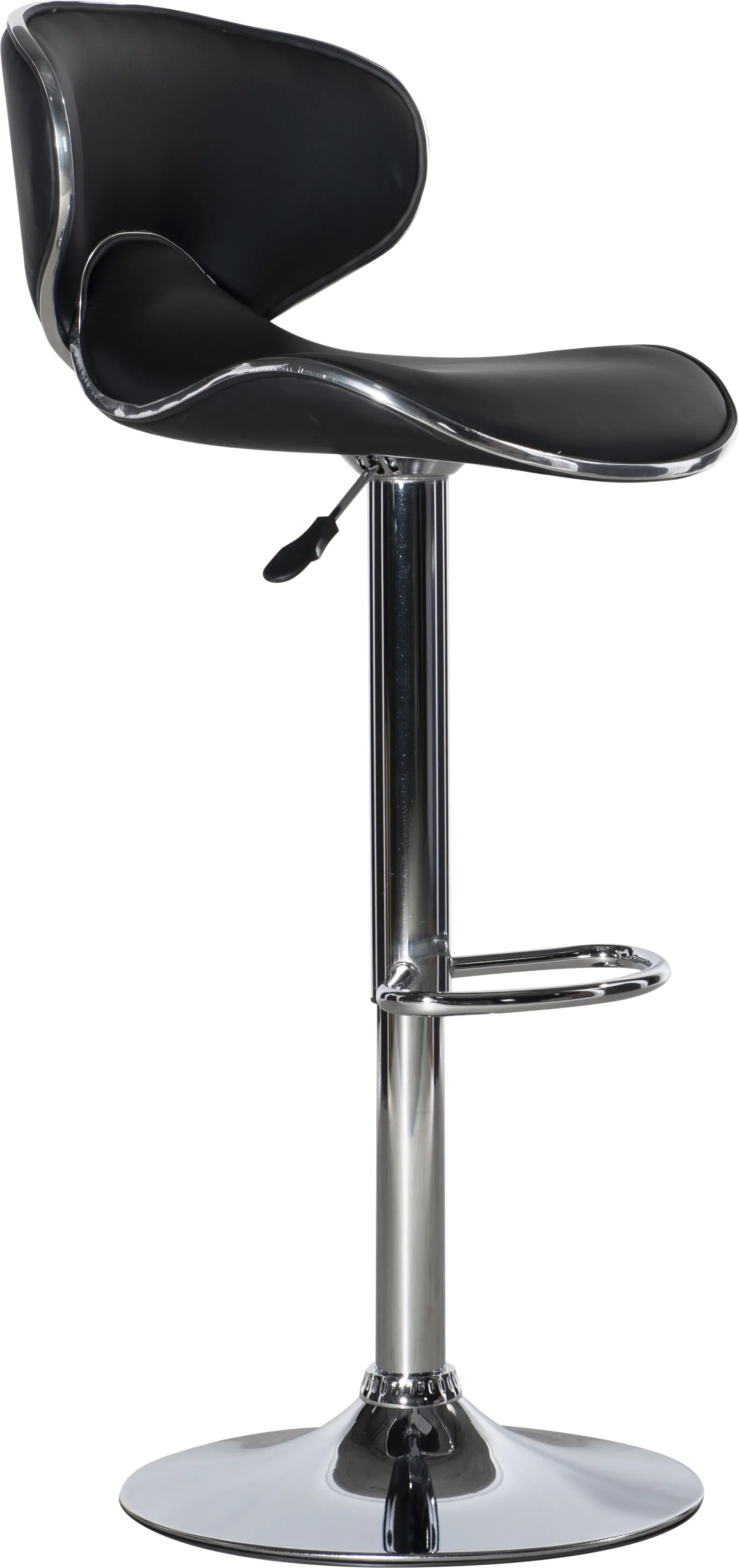Moeta Black Desk Stool