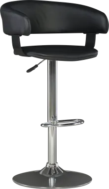 Cetona Black Desk Stool