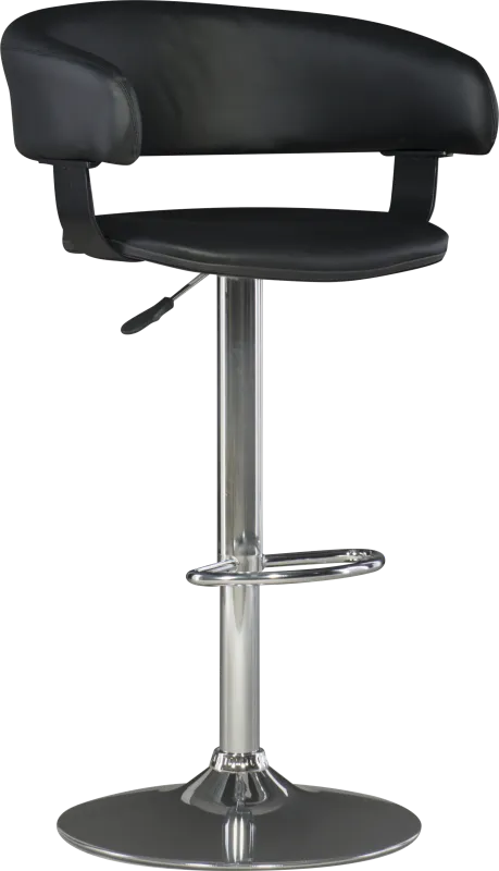 Cetona Black Desk Stool