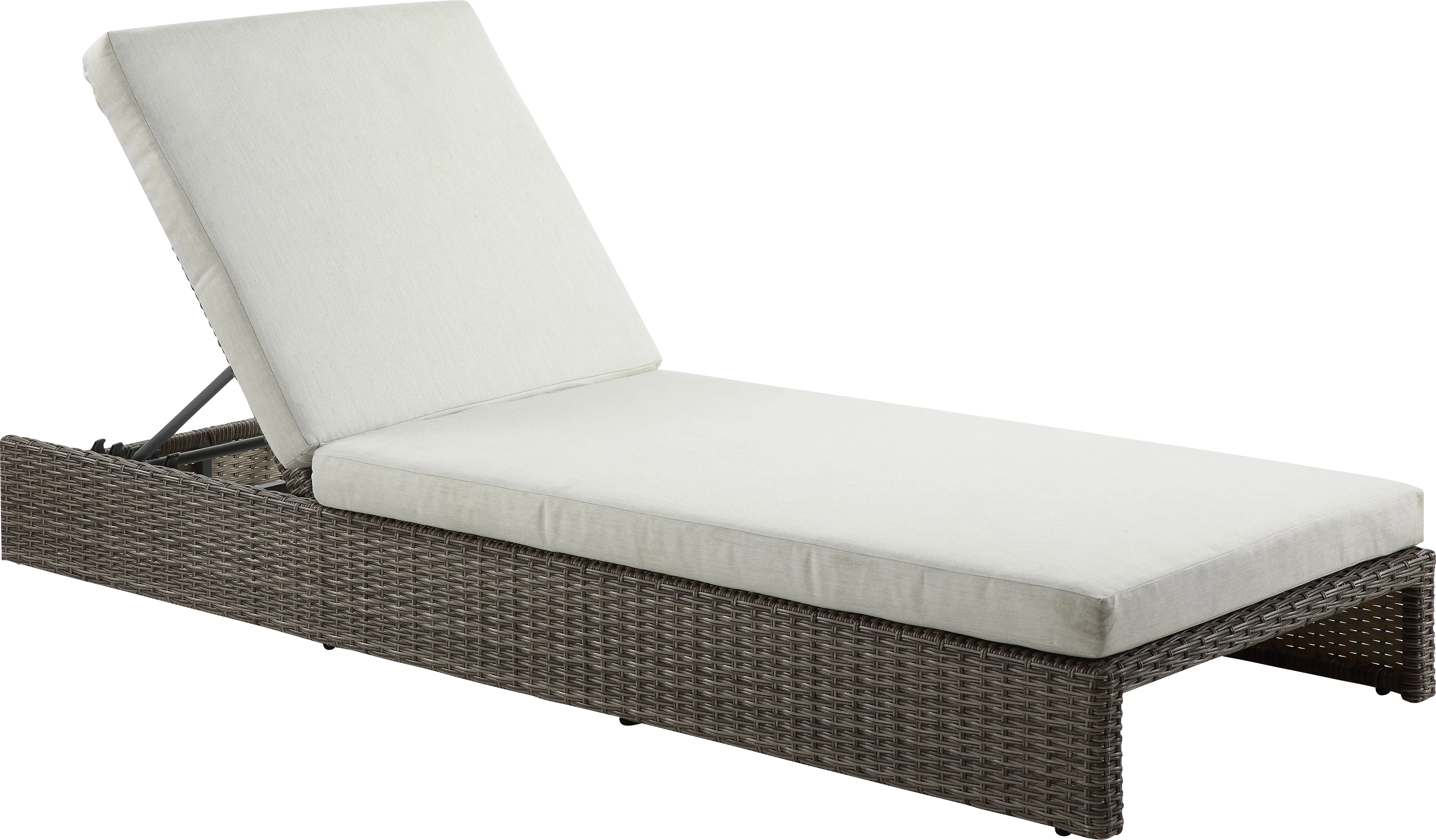 Outdoor Elorale Gray Chaise - Thumbnail - Image 1