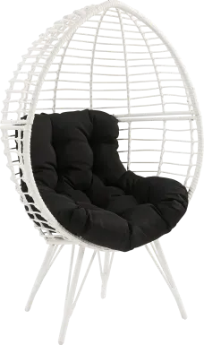 Outdoor Evanel White Egg Chair