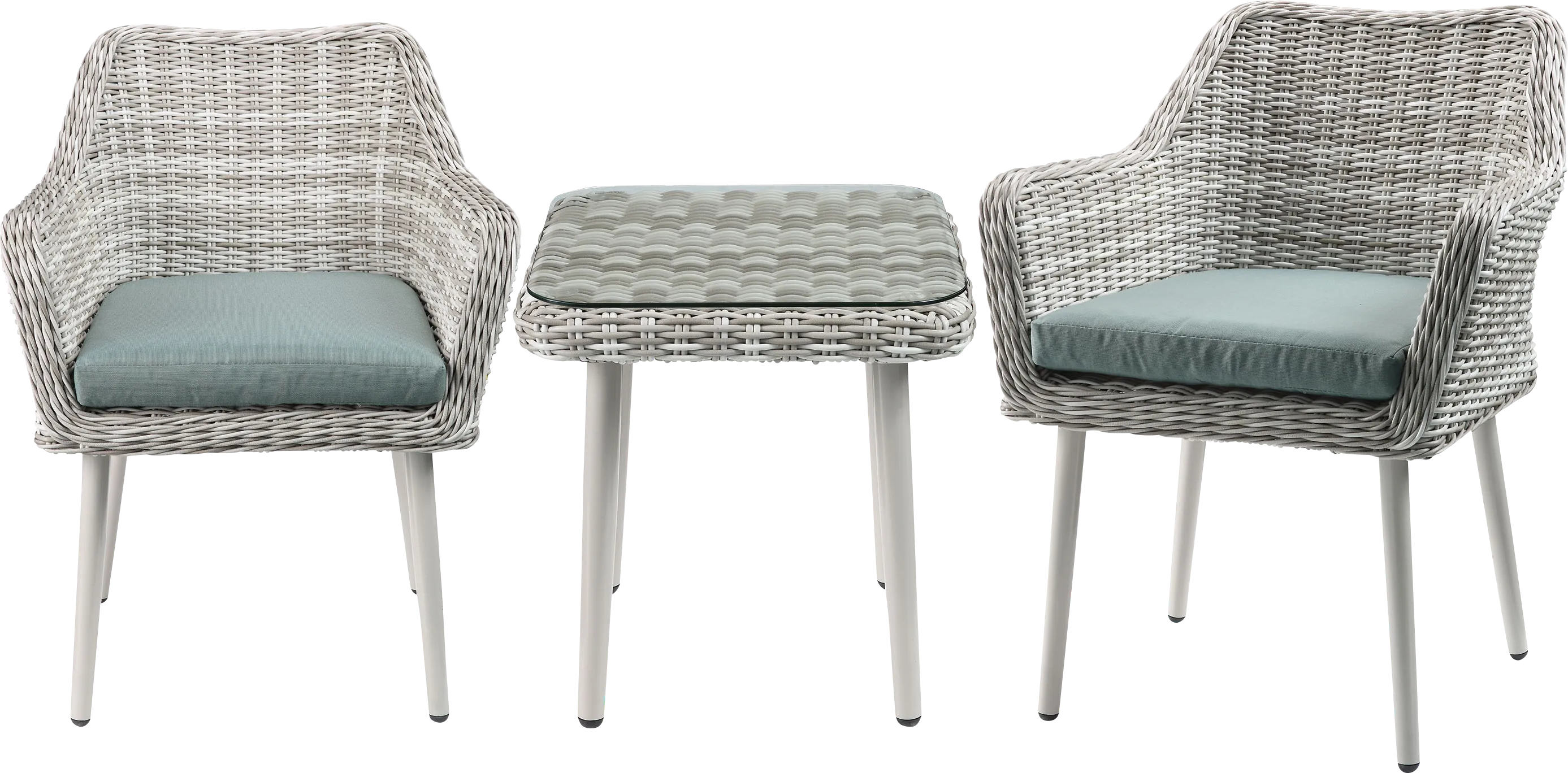 Outdoor Alayza Beige 3 Pc Seating Set - Image 1