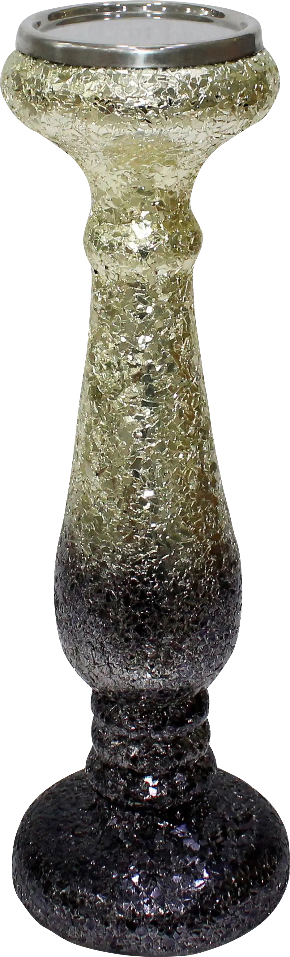 Lauramac Purple Large Candle Holder