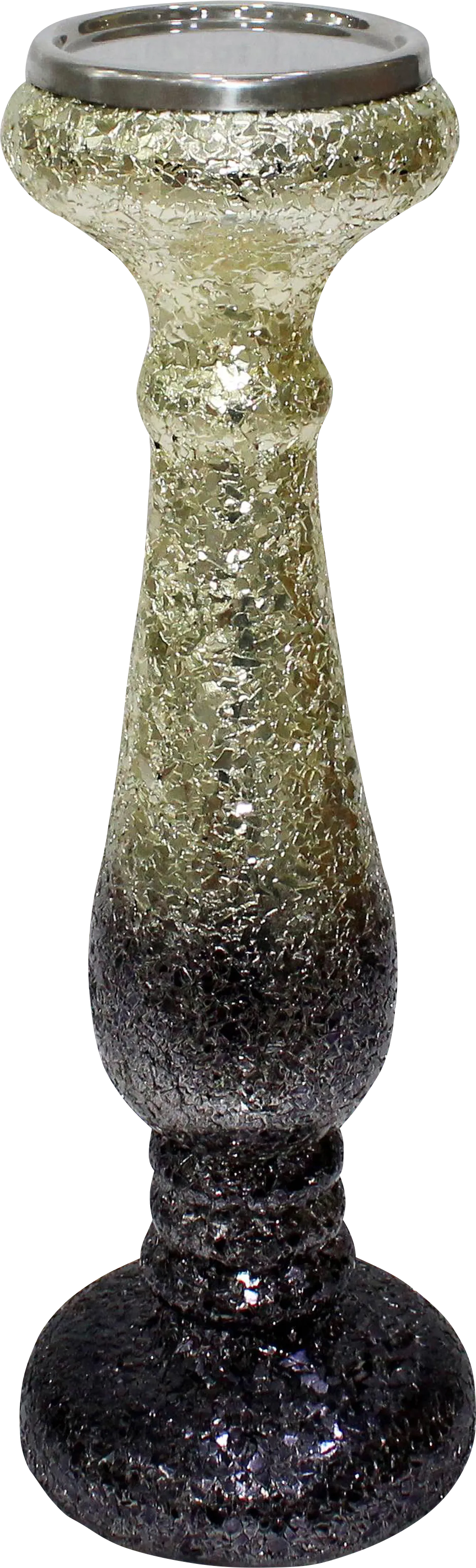 Lauramac Purple Large Candle Holder - Image 1