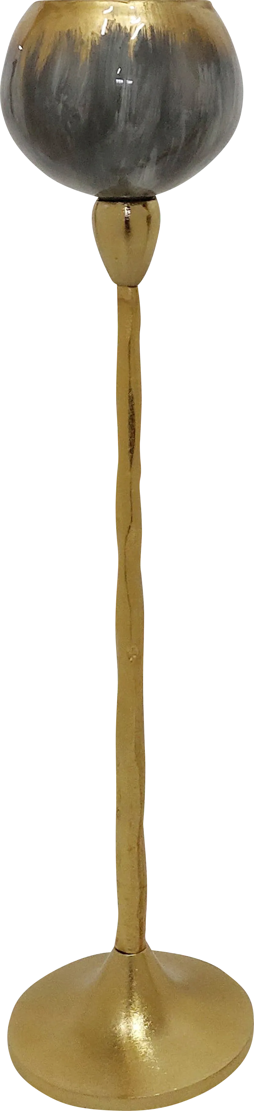 Faunsdale Black Medium Candle Holder - Image 1