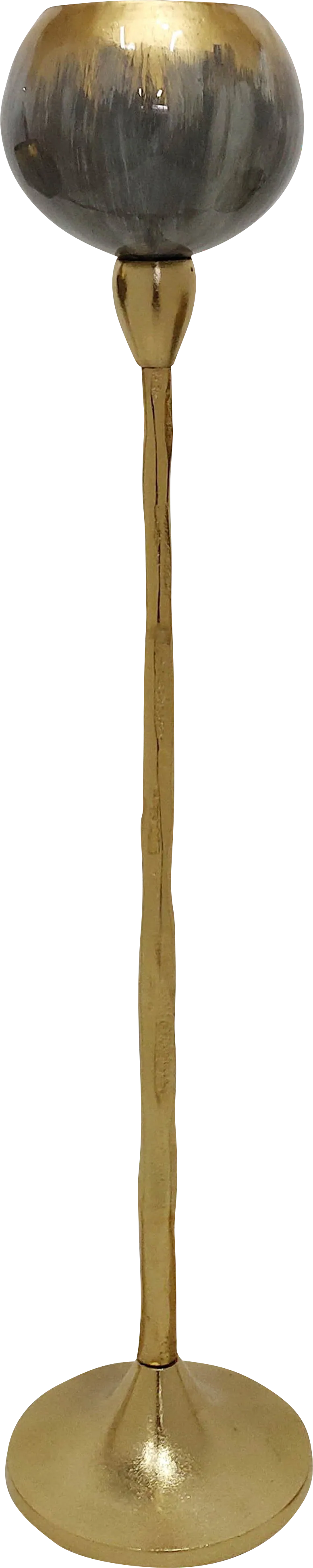 Faunsdale Black Large Candle Holder - Image 1