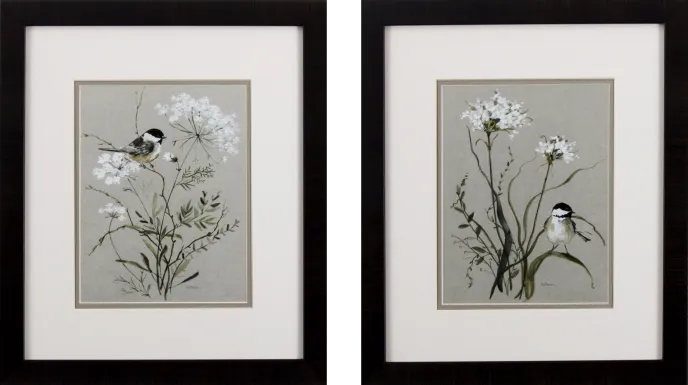 Hathersage Green Artwork, Set of 2