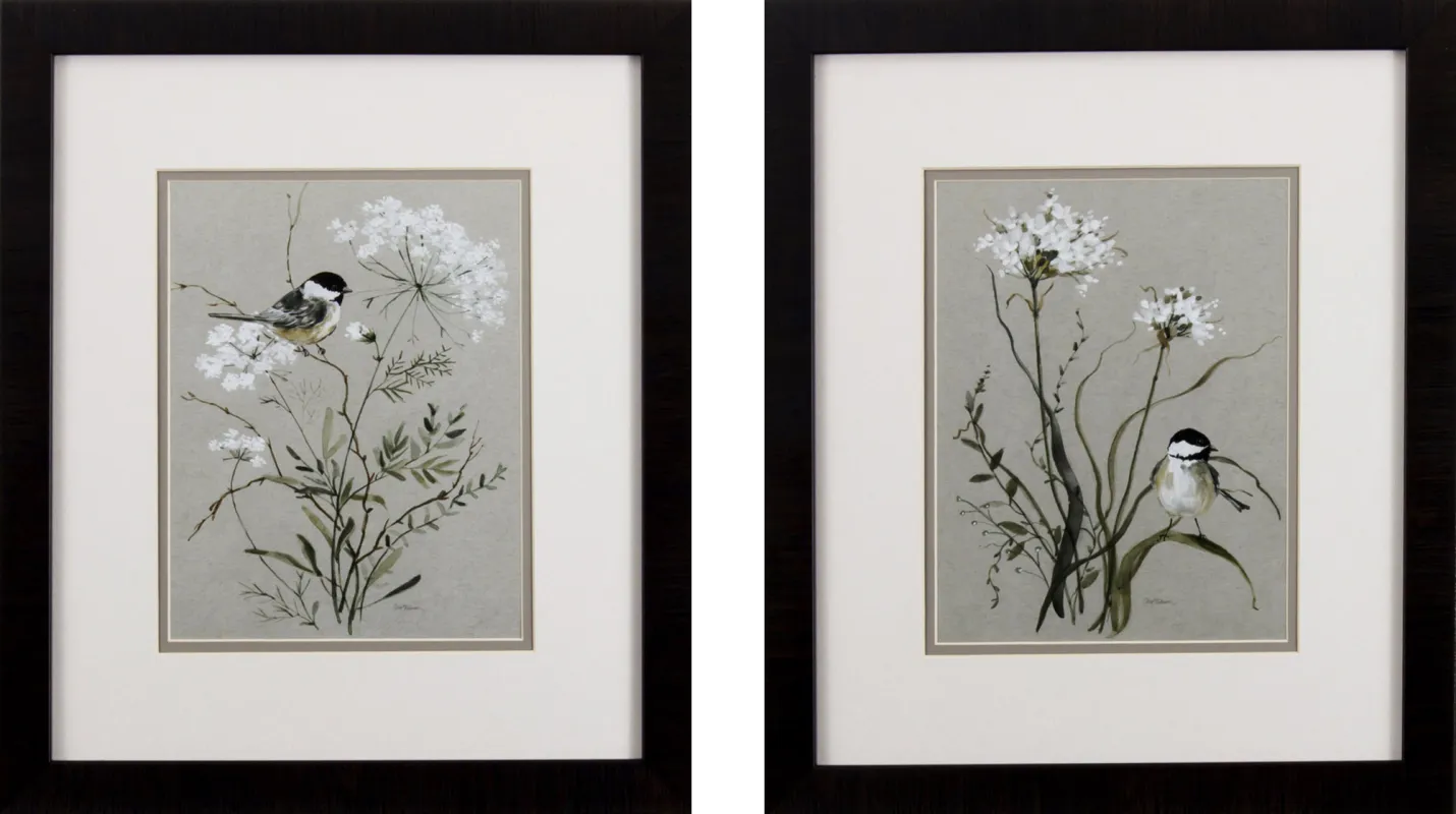 Hathersage Green Artwork, Set of 2