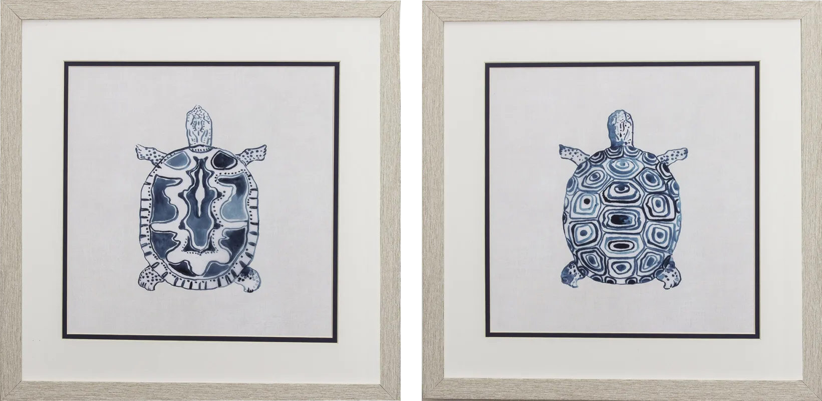 Dinsmore Blue Artwork, Set of 2