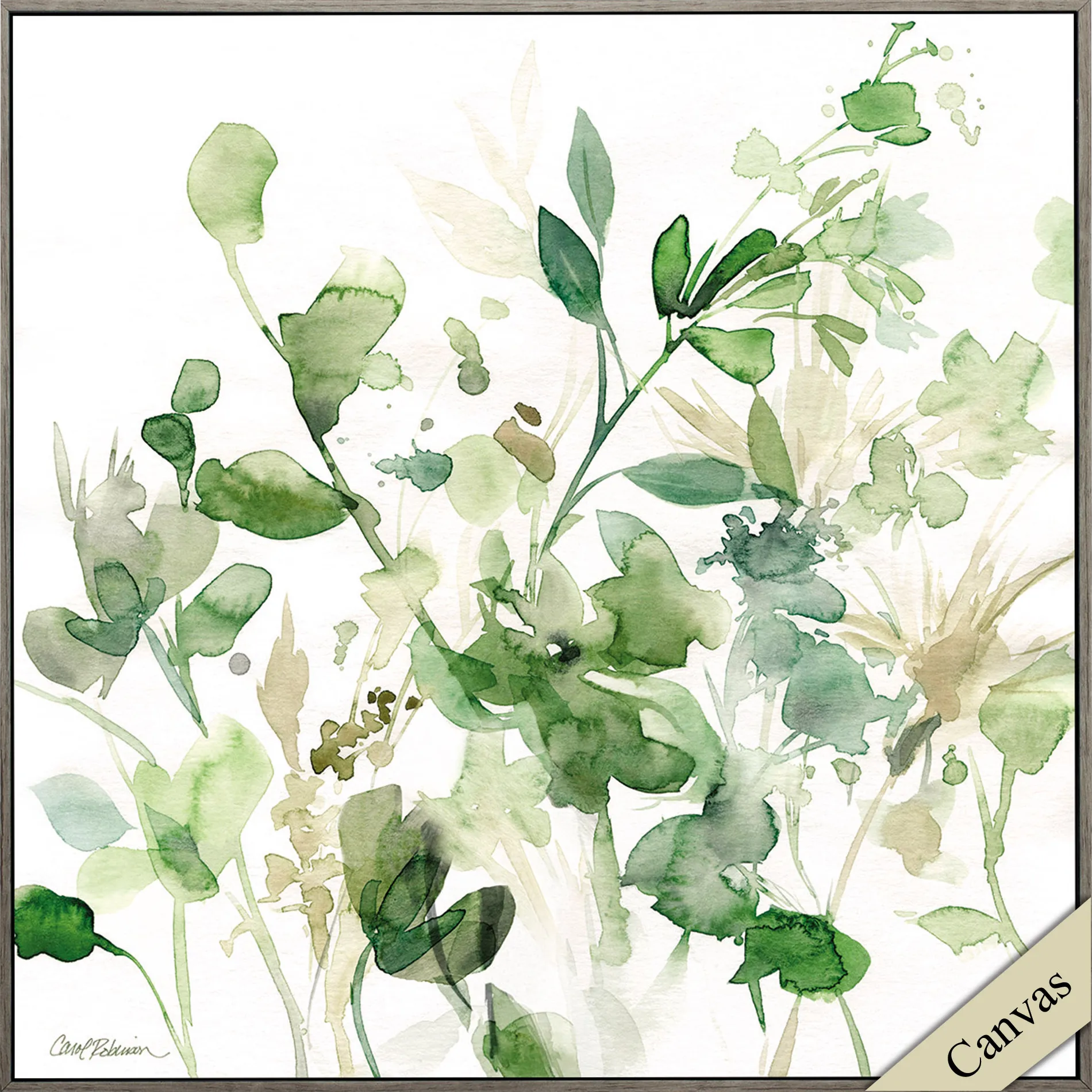 Fannine II Green Artwork - Image 1