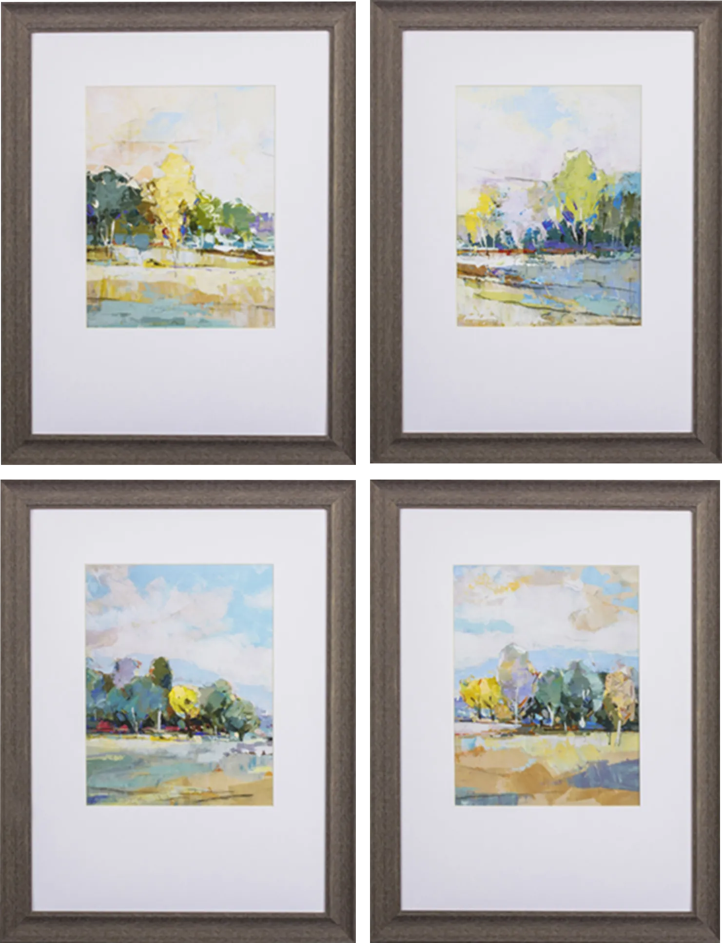 Bandoleer Blue Artwork, Set of 4 - Image 1