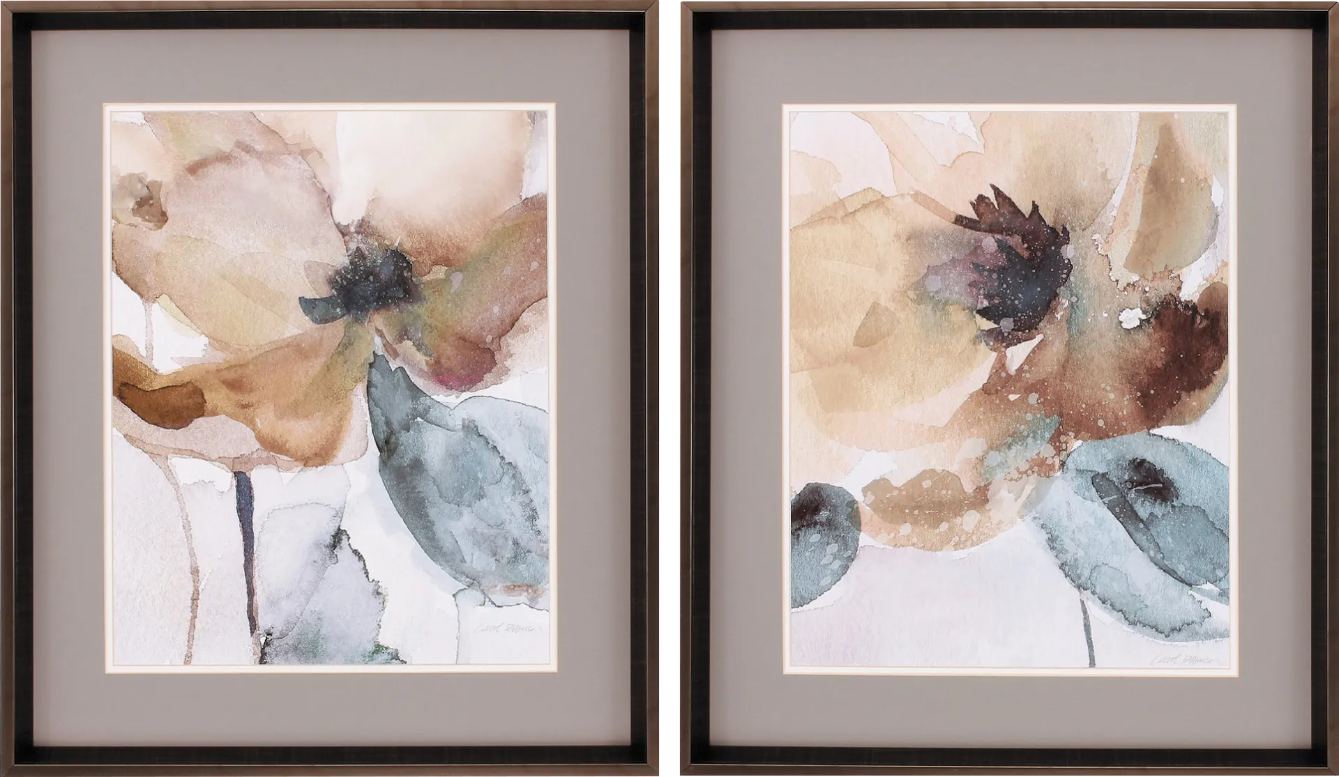 Constanso Beige Artwork, Set of 2 - Image 1