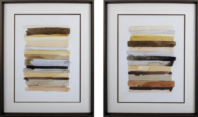 Jaboneria Beige Artwork, Set of 2