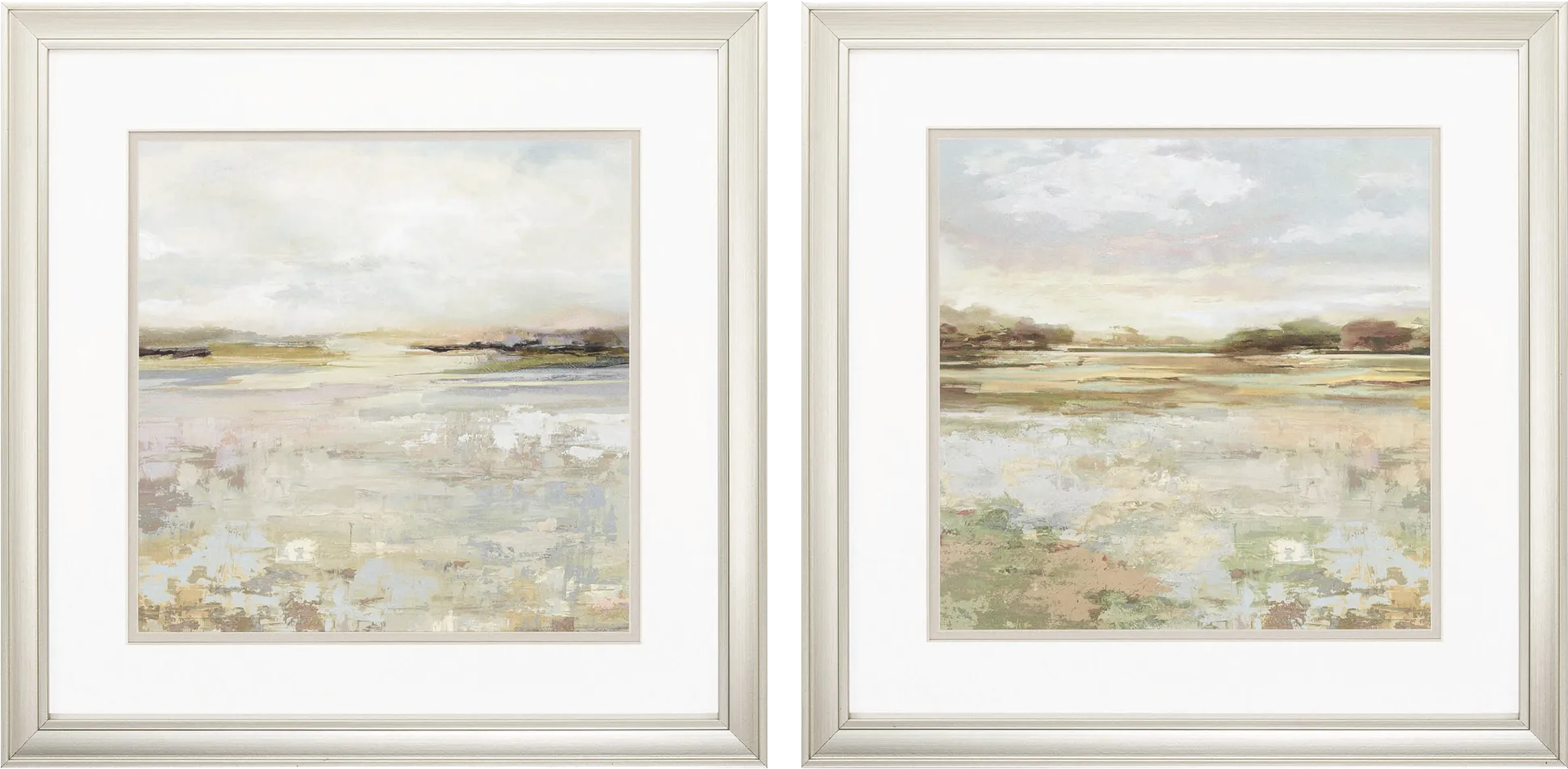 Annmillie Orange Artwork, Set of 2