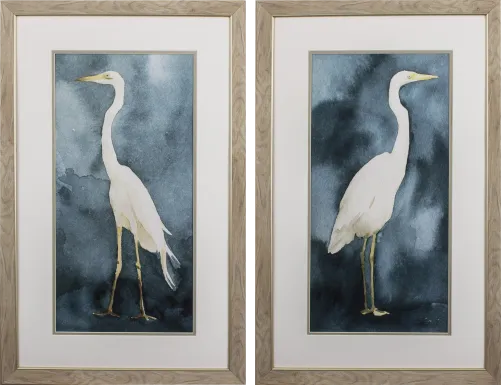 Rothmoor Blue Artwork, Set of 2