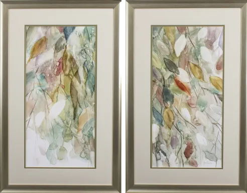 Roeoaks Blue Artwork, Set of 2