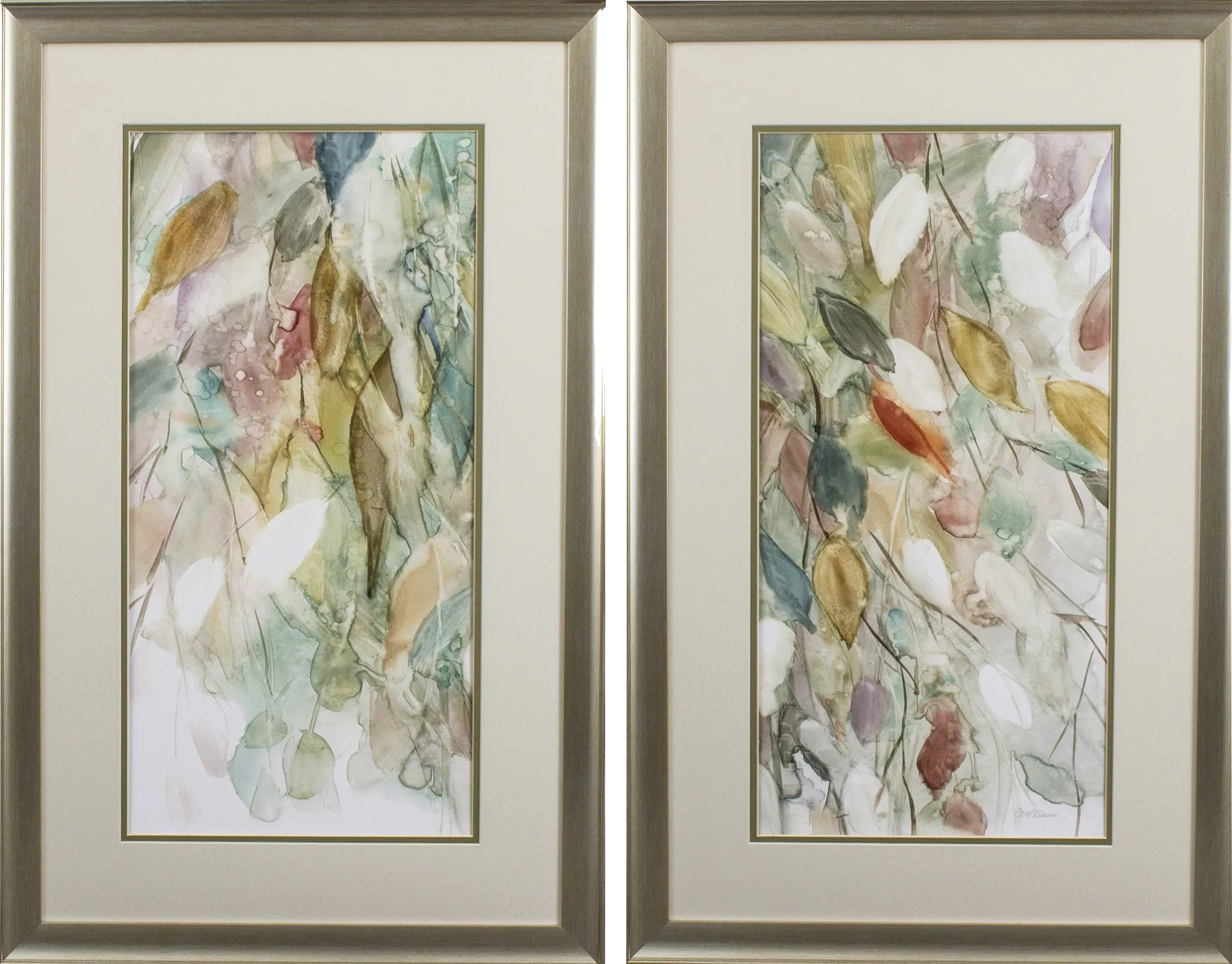 Roeoaks Blue Artwork, Set of 2 - Image 1