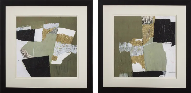 Spacerama Green Artwork, Set of 2