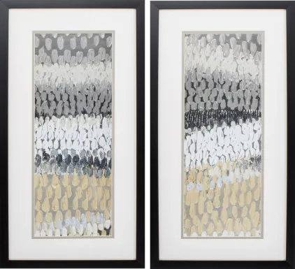 Asoleado Beige Artwork, Set of 2