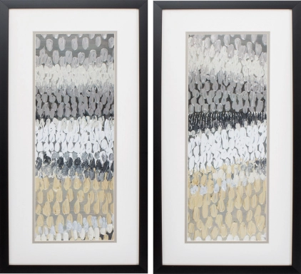 Asoleado Beige Artwork, Set of 2