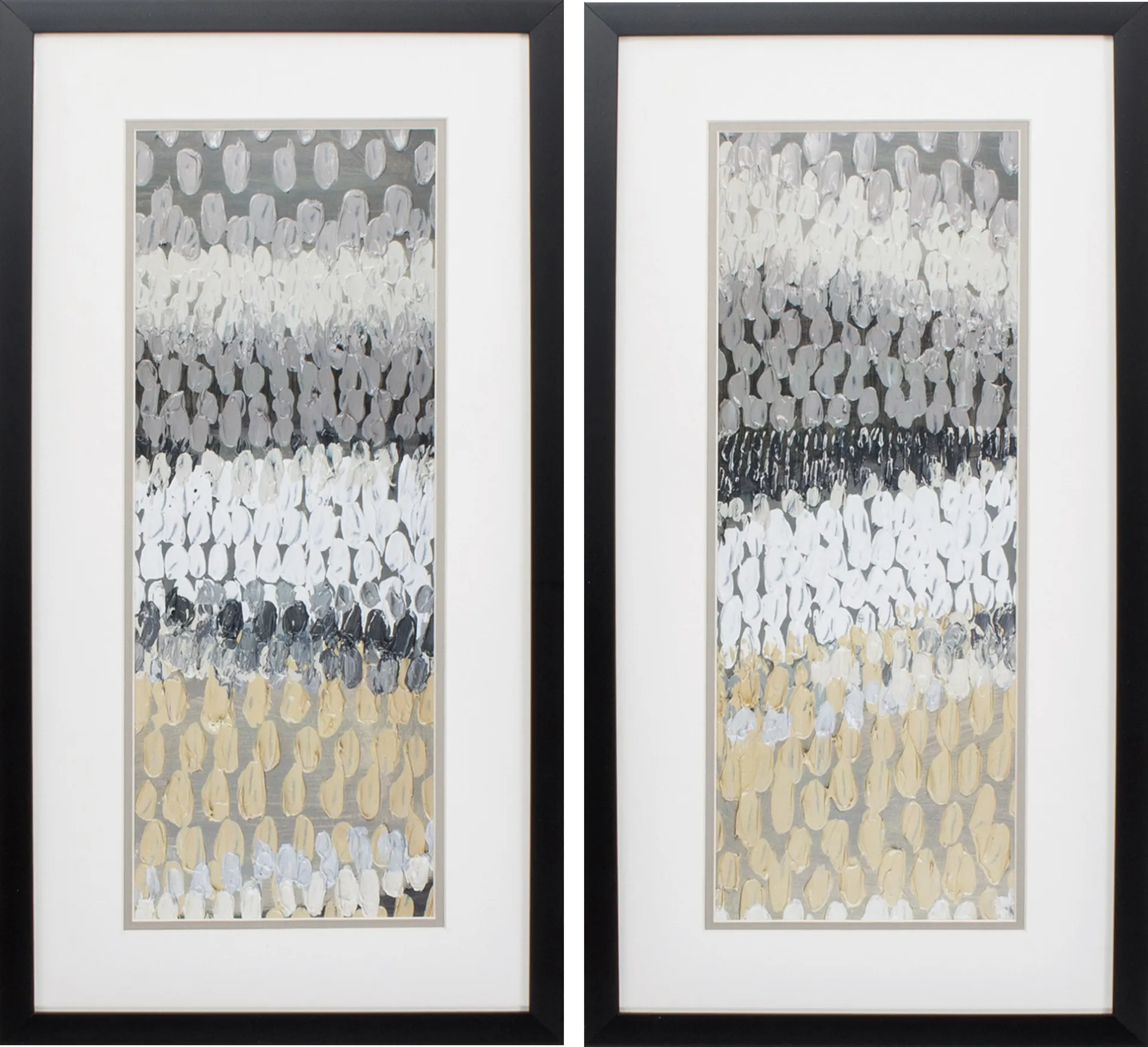 Asoleado Beige Artwork, Set of 2 - Image 1