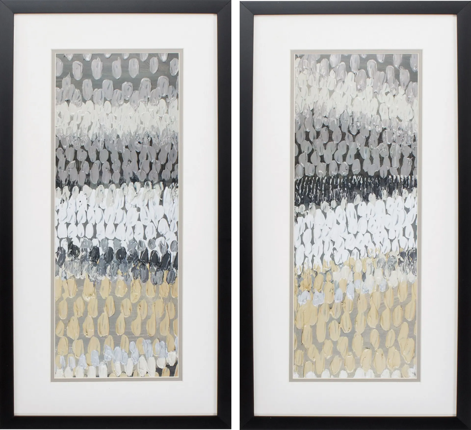 Asoleado Beige Artwork, Set of 2