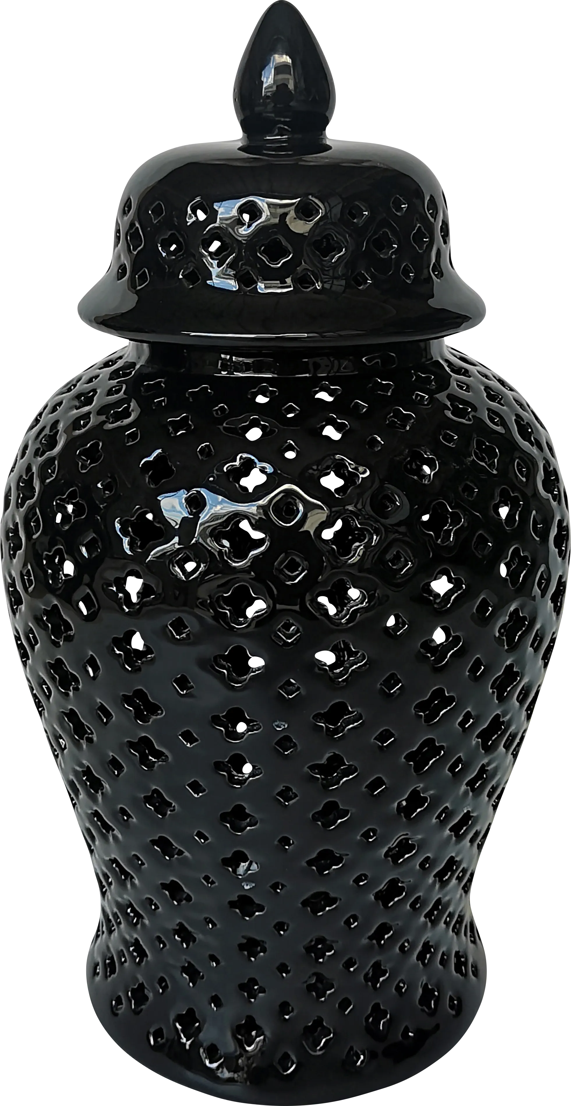 Raggsdale Black Small Temple Jar - Thumbnail - Image 1