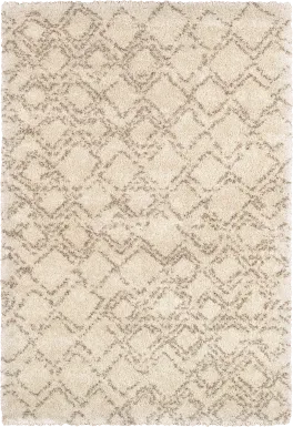 Alalia Ivory 3'11 x 5'6 Rug