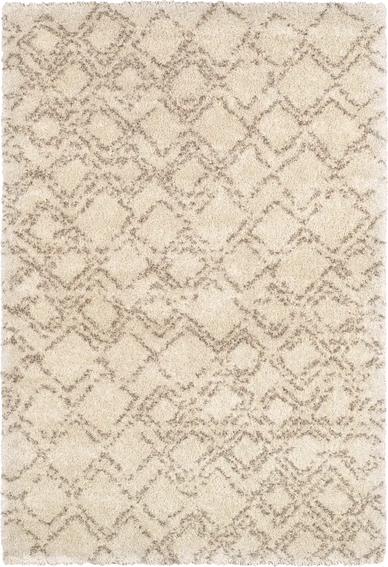 Alalia Ivory 3'11 x 5'6 Rug